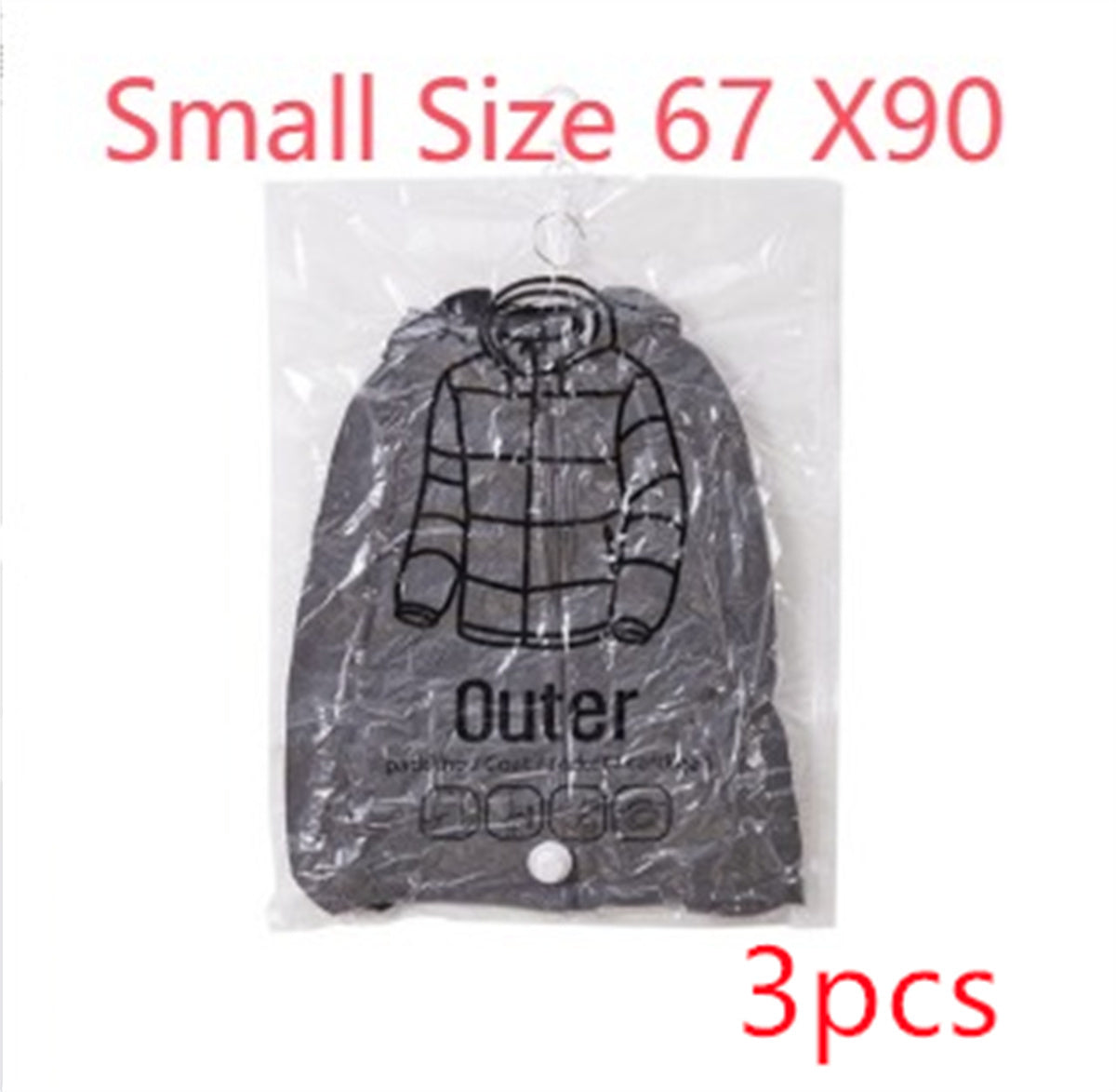 Compression Bag Pumping Air Clothes Clothing Organizer Storage Bags