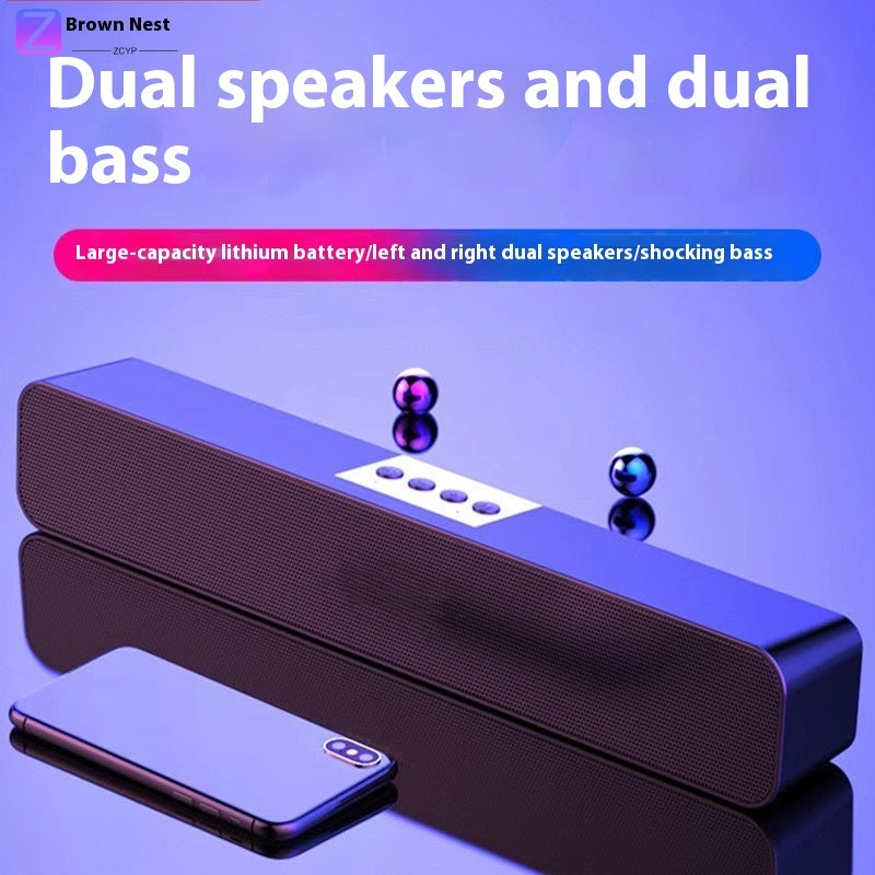 Notebook Desktop Long Bluetooth Extra Bass Speaker