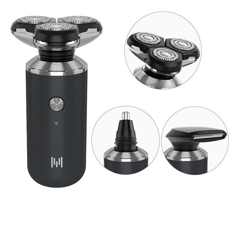 Washing Razor Mini Electric Cross-Border Men'S Wholesale Usb Shaver Whole Body Shave New D4 Five In One