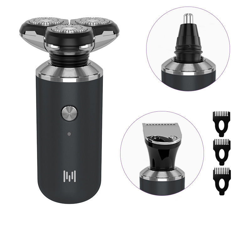 Washing Razor Mini Electric Cross-Border Men'S Wholesale Usb Shaver Whole Body Shave New D4 Five In One