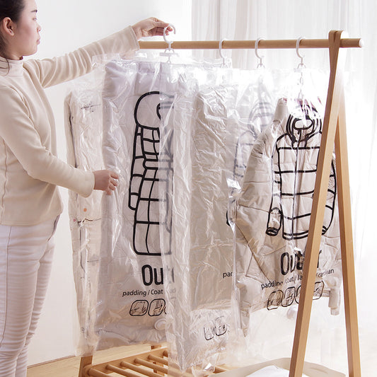 Compression Bag Pumping Air Clothes Clothing Organizer Storage Bags